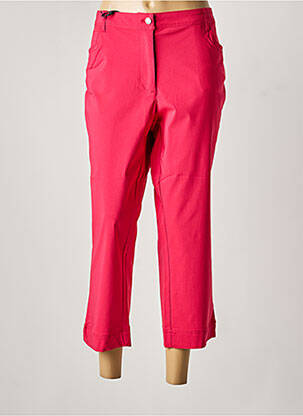 Pantalon 7/8 stretch taille normale rose JULIE GUERLANDE femme