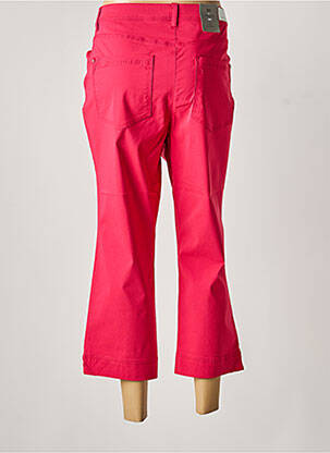 Pantalon 7/8 stretch taille normale rose JULIE GUERLANDE femme