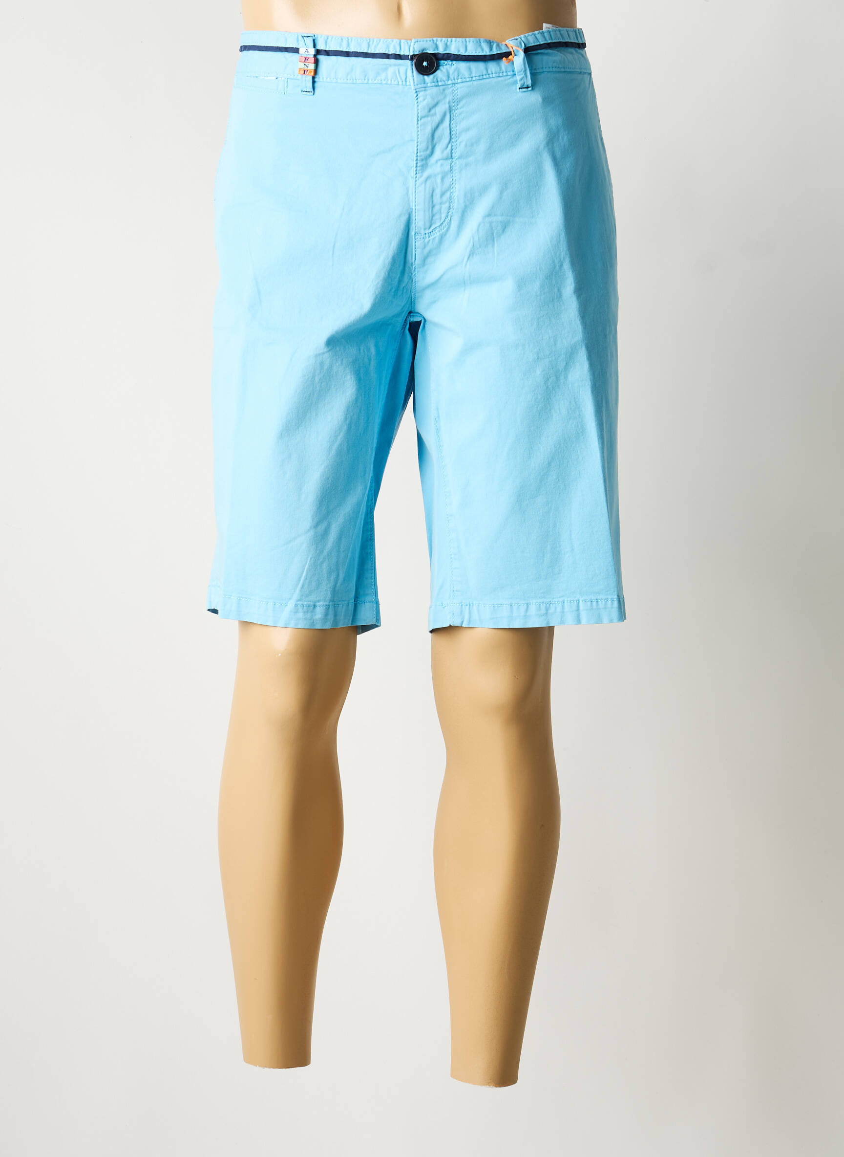 Bermuda stretch taille normale bleu A FISH NAMED FRED homme