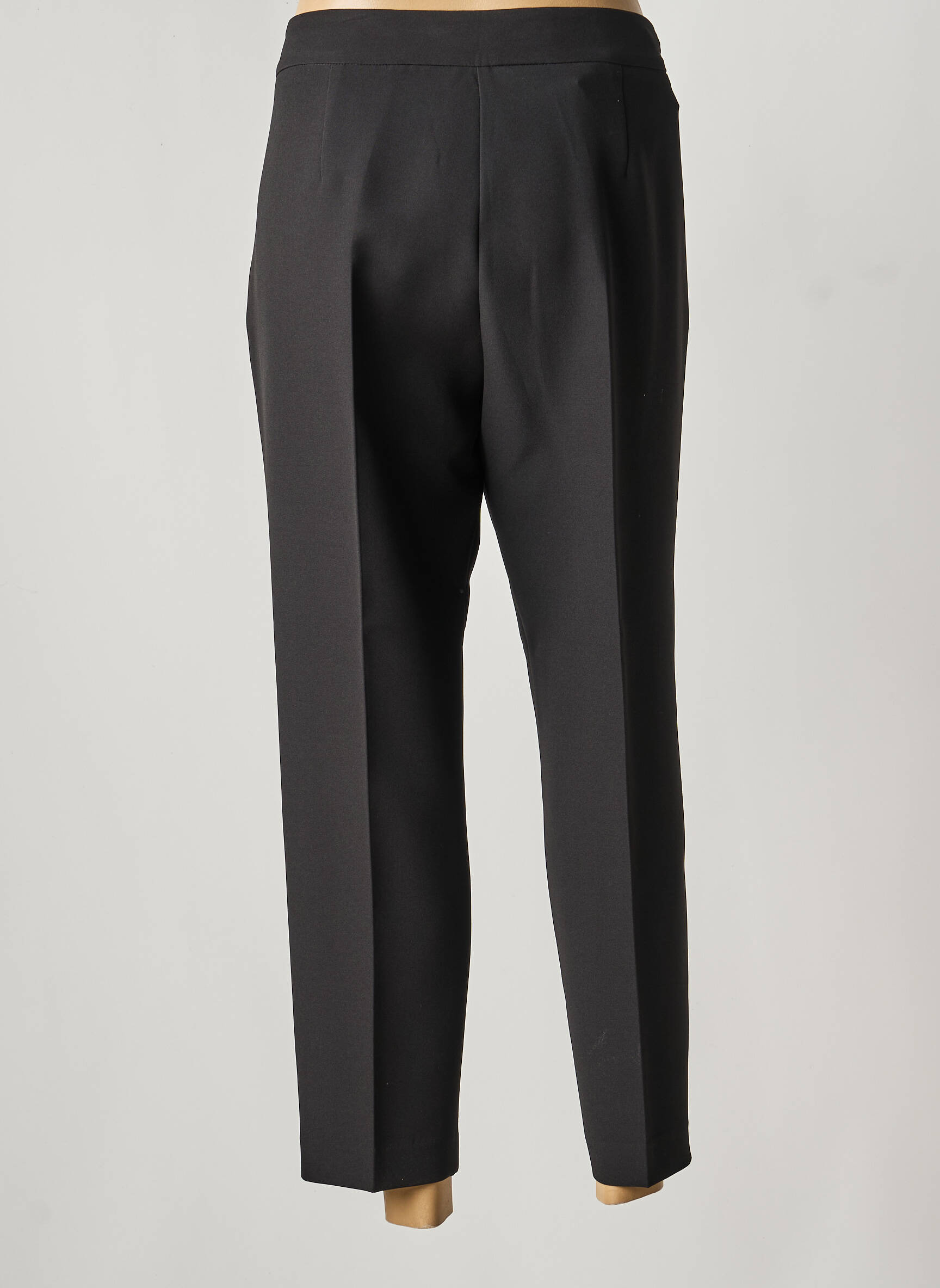 Pantalon 7/8 stretch taille normale noir ANDAM femme