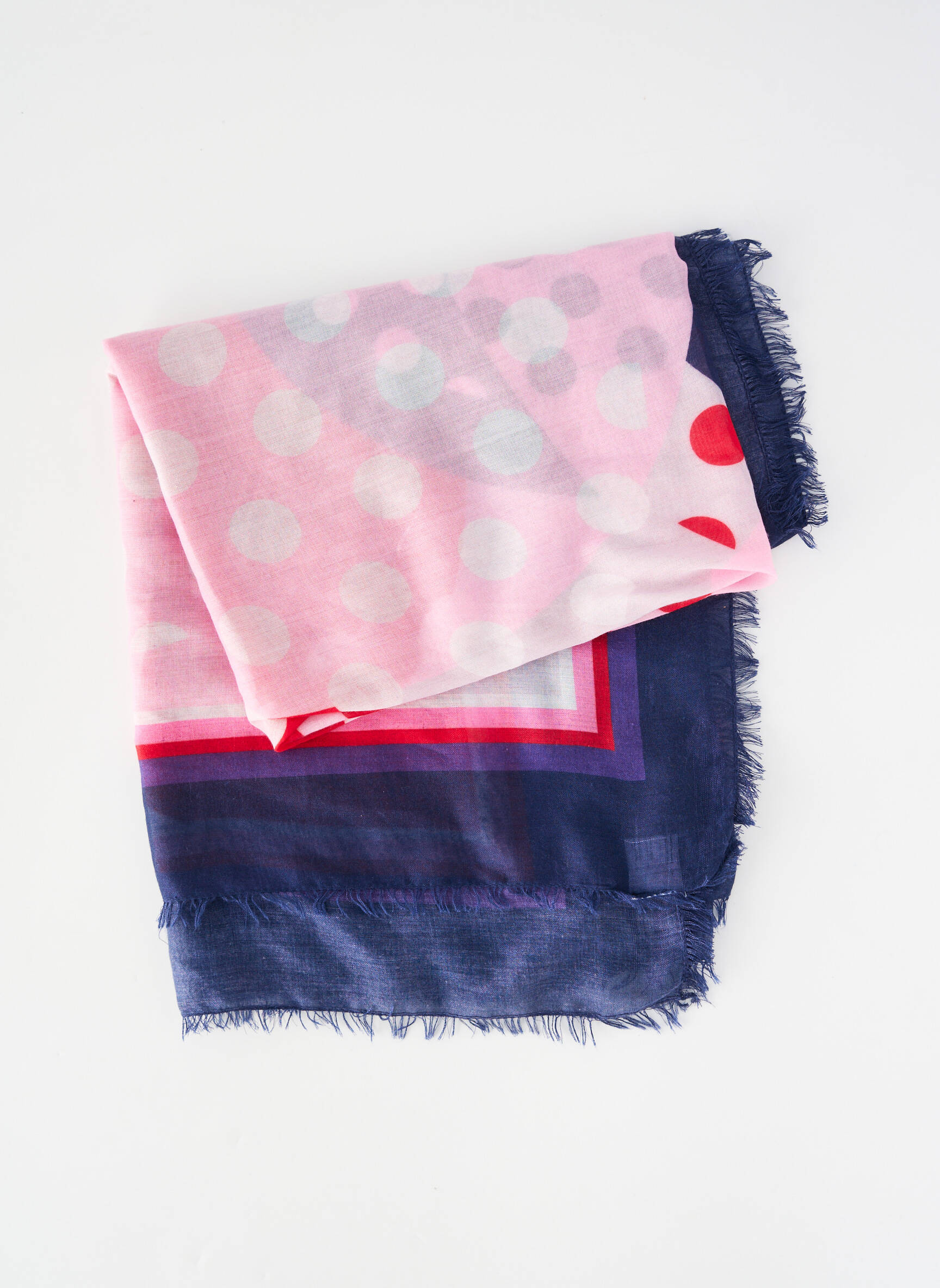 Foulard légère et transparente violet STREET ONE femme