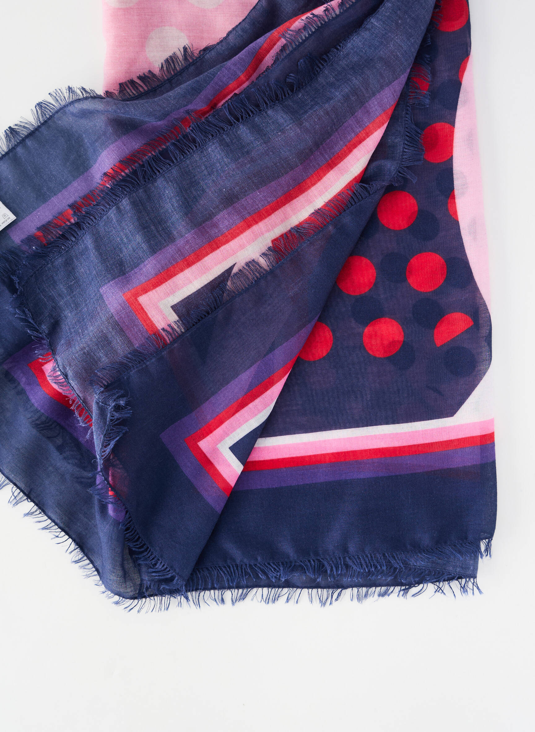 Foulard légère et transparente violet STREET ONE femme