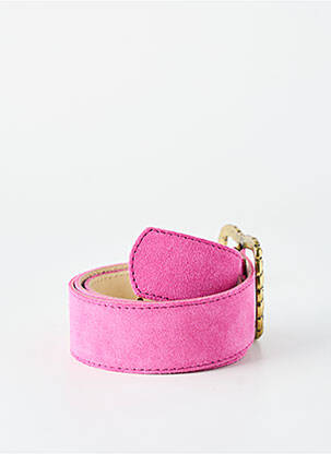 Ceinture coutures renforcées rose SIGNE NATURE femme