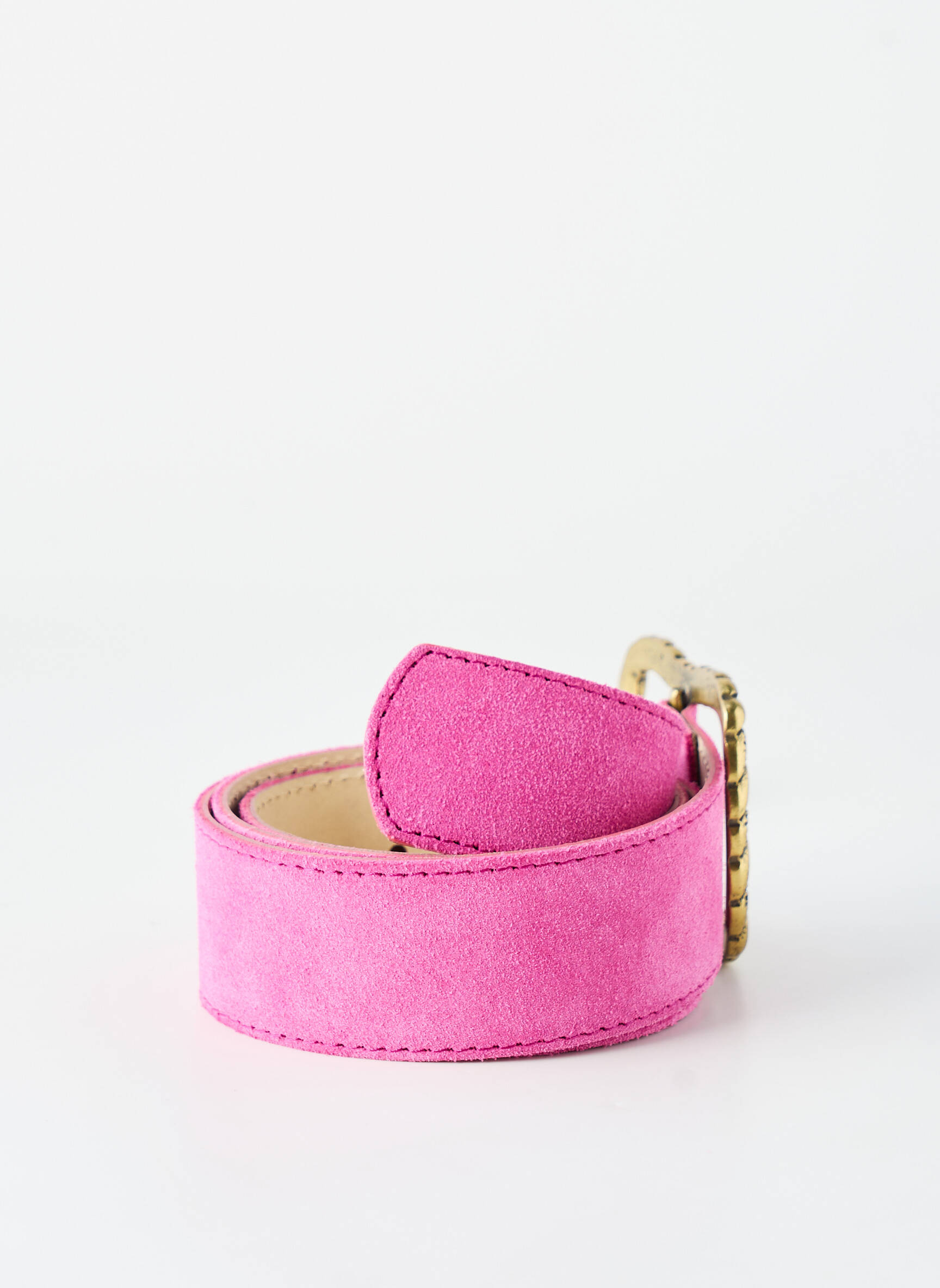 Ceinture coutures renforcées rose SIGNE NATURE femme
