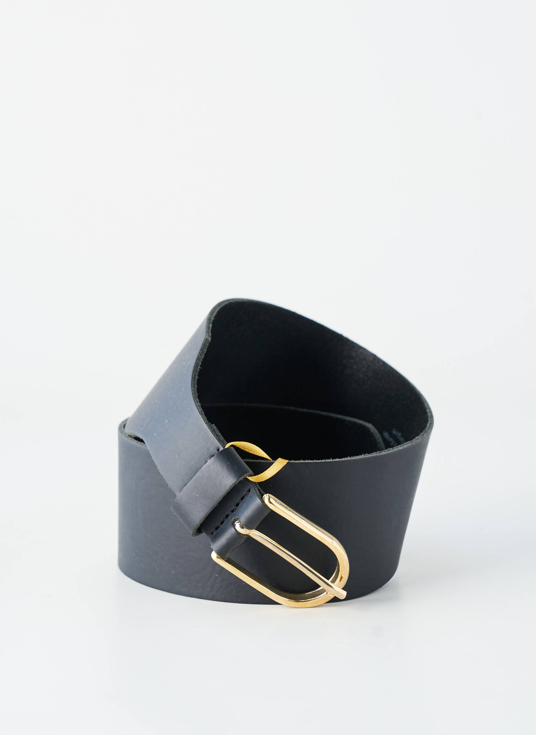 Ceinture coutures renforcées noir SIGNE NATURE femme