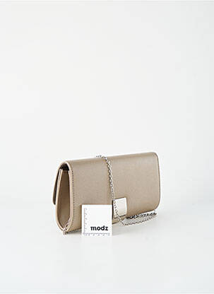 Sac bandoulière forme rectangulaire gris SOLANO femme