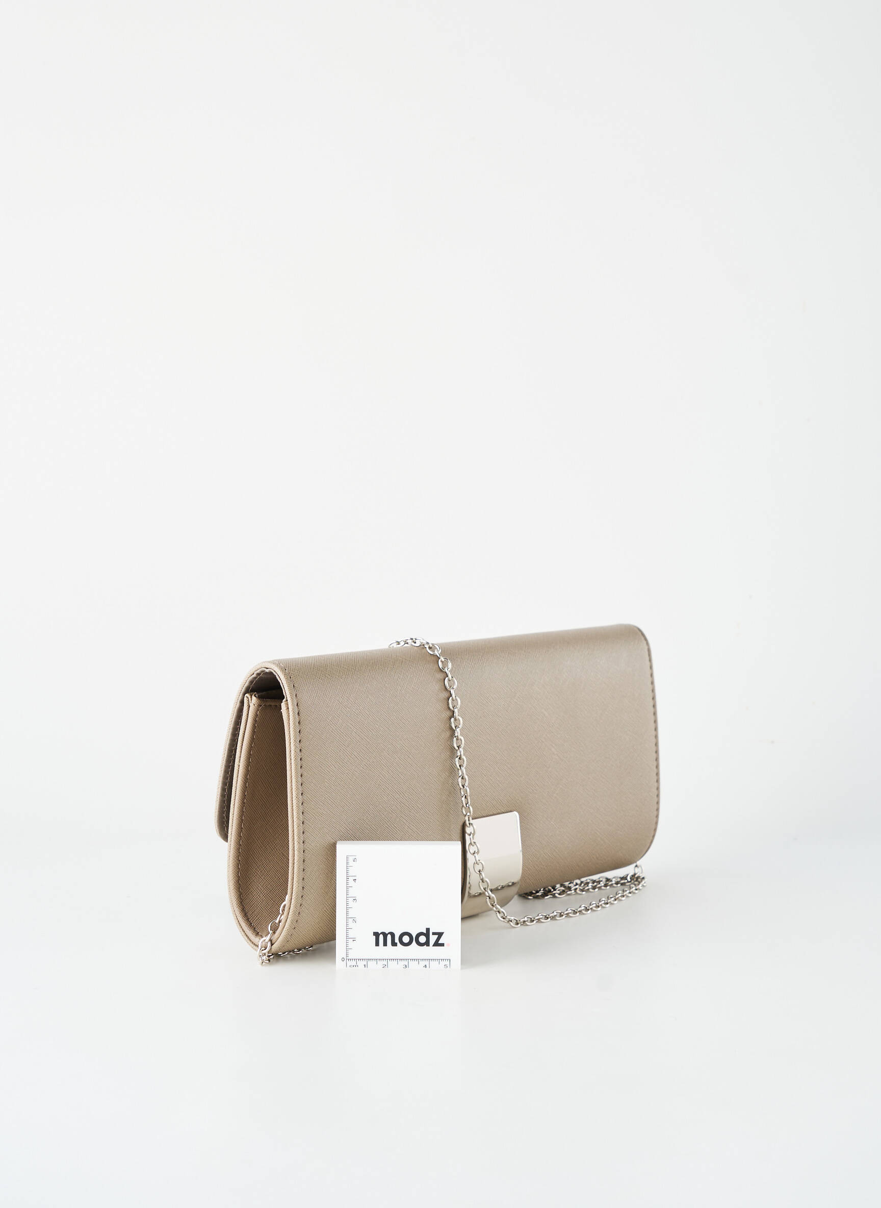 Sac bandoulière forme rectangulaire gris SOLANO femme