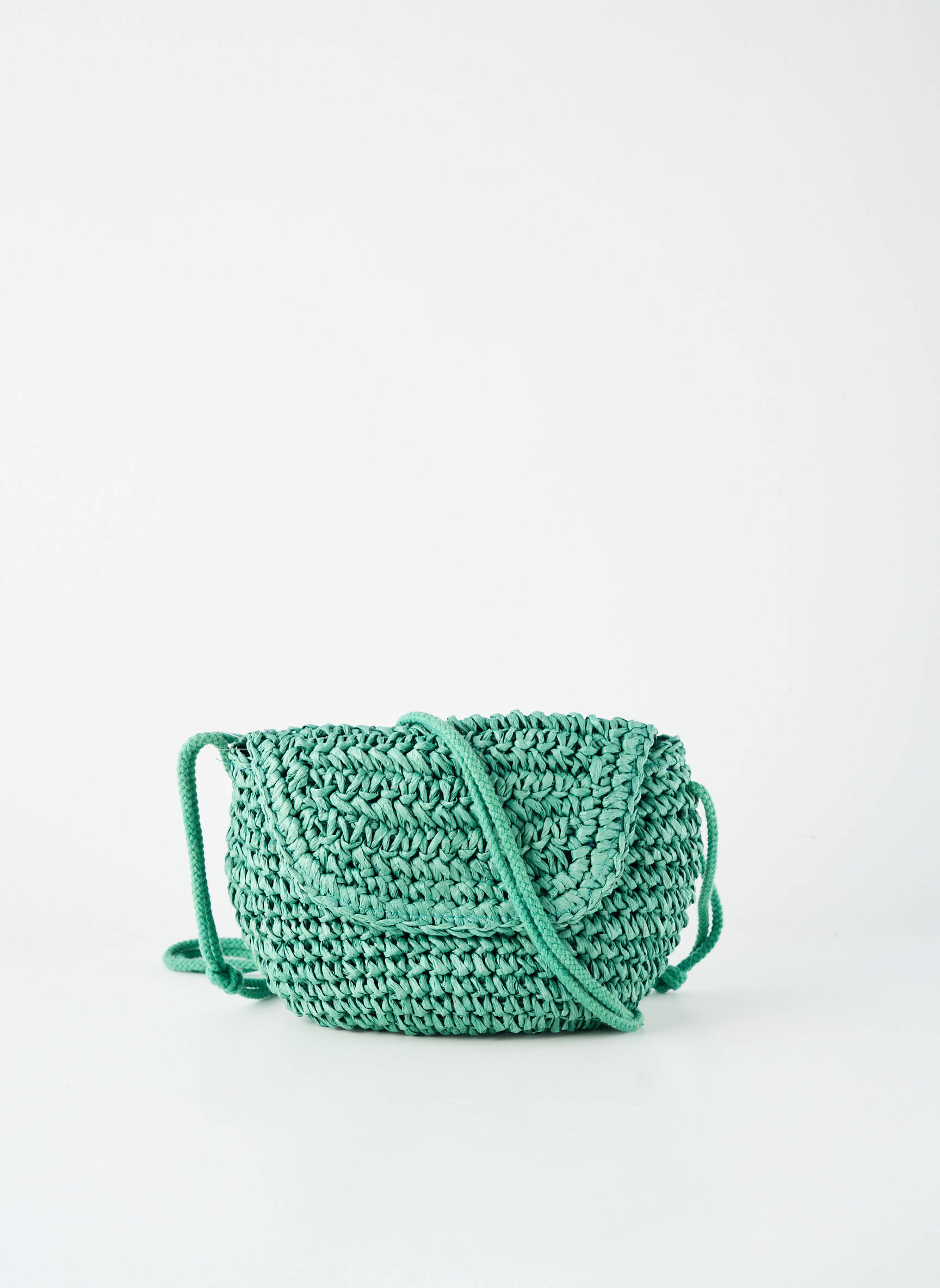 Sac bandoulière forme rectangulaire vert MOLLY BRACKEN femme