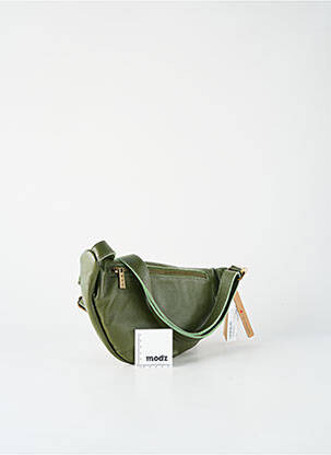 Sac fermeture zippée vert MISS REINETTE femme