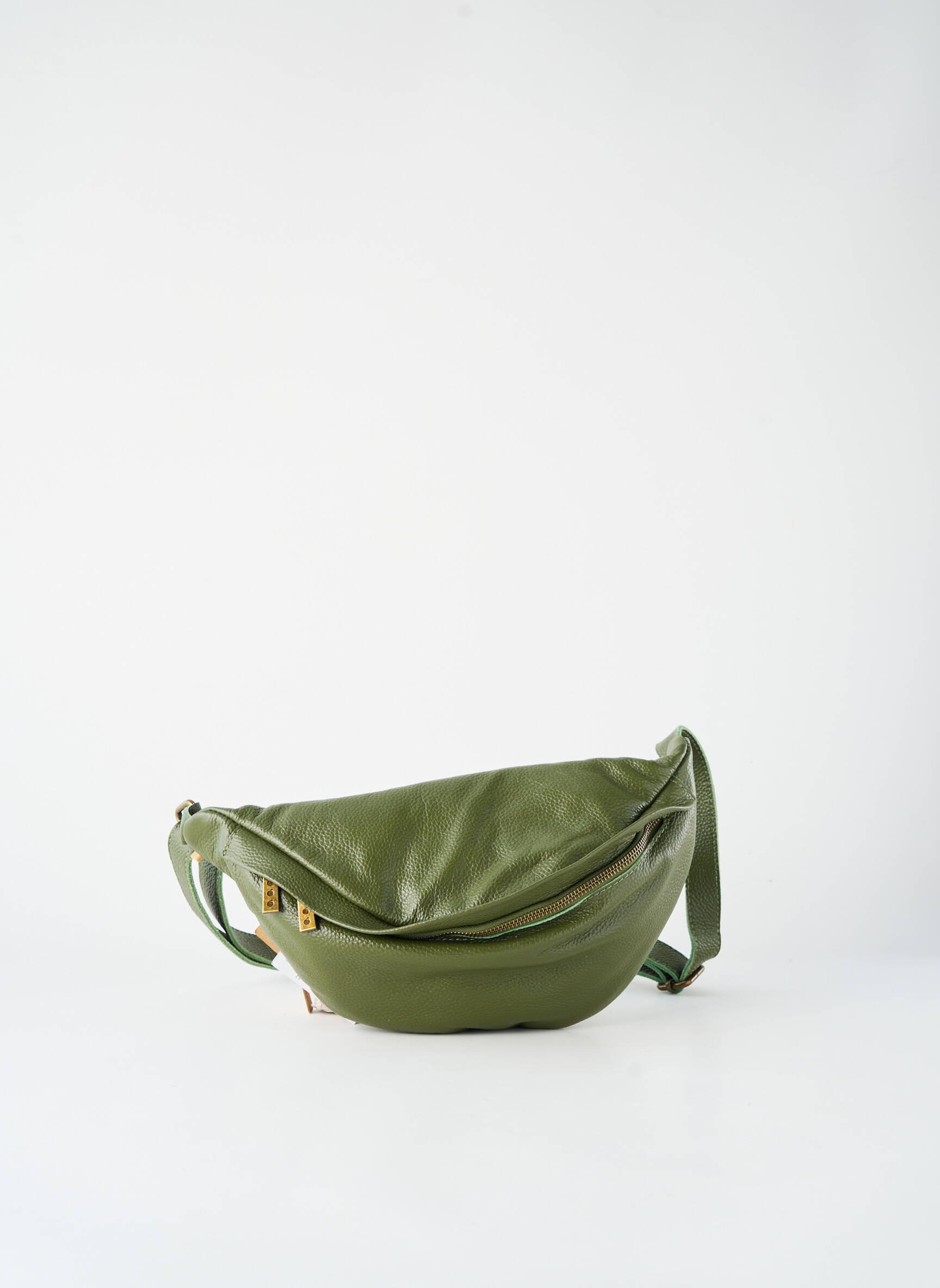 Sac fermeture zippée vert MISS REINETTE femme