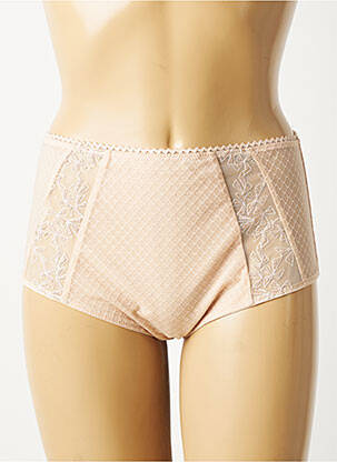 Culotte haute effet matière satinée beige CHANTELLE femme