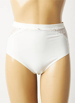 Culotte gainante tissage satiné blanc CHANTELLE femme