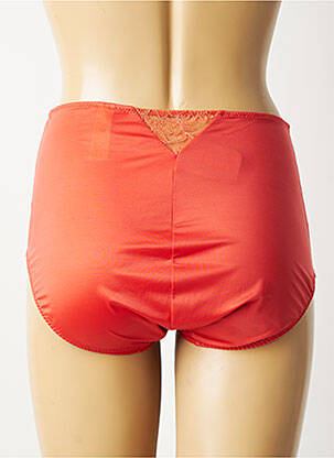 Culotte tissage satiné orange MAISON LEJABY femme