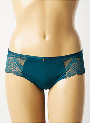 Culotte tissage satiné vert CHANTELLE femme