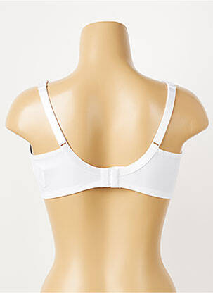 Soutien-gorge broderie haut soutien-gorge emboitant blanc CHANTELLE femme