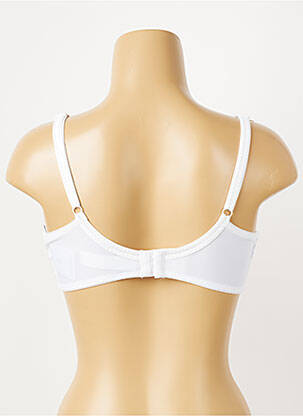 Soutien-gorge légère et transparente haut soutien-gorge emboitant blanc CHANTELLE femme