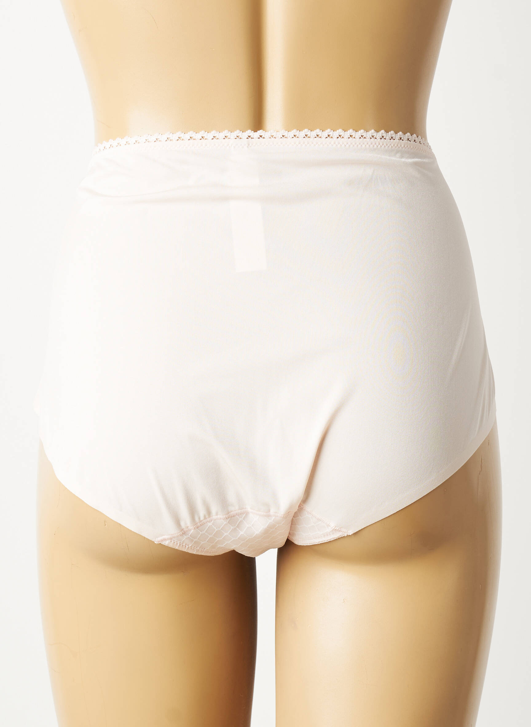 Culotte haute effet matière satinée rose CHANTELLE femme