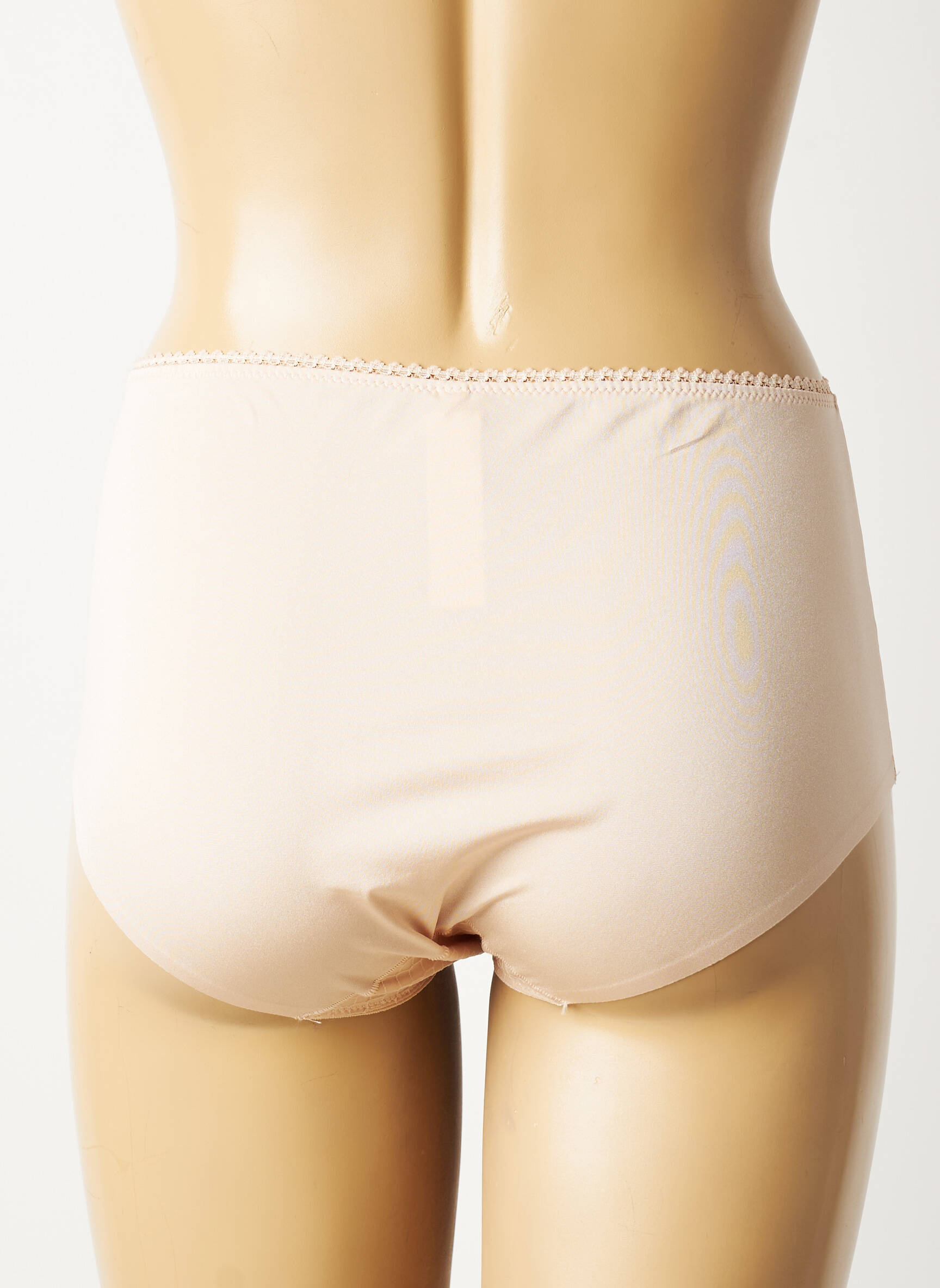 Culotte haute effet matière satinée beige CHANTELLE femme