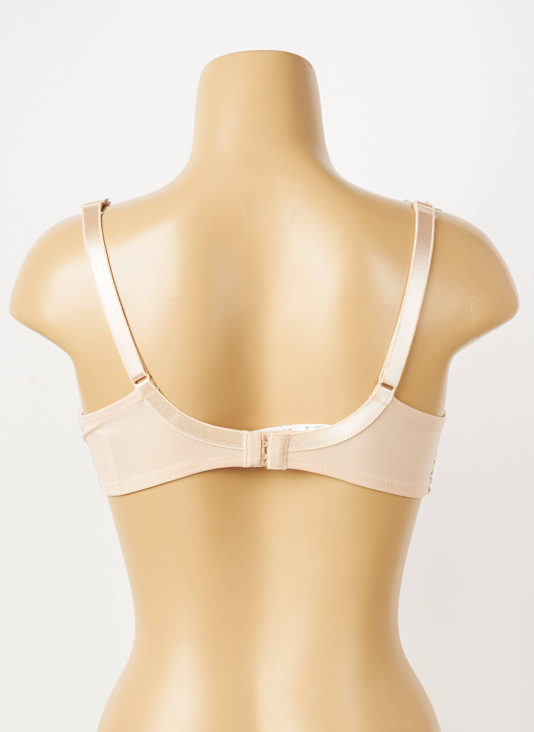 Soutien-gorge broderie haut soutien-gorge moulé chair CHANTELLE femme