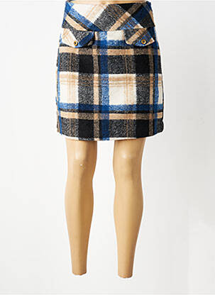 Jupe courte doublure marron VERO MODA femme