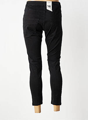 Jeans coupe slim tissage brut taille normale noir VERO MODA femme