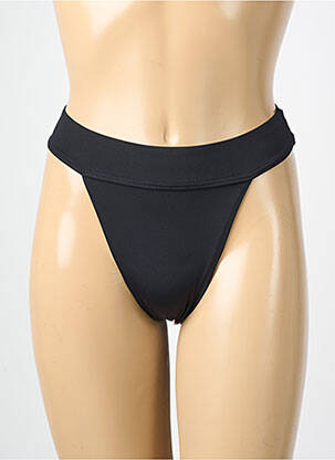 Bas de maillot de bain tissage satiné culotte noir VERO MODA femme