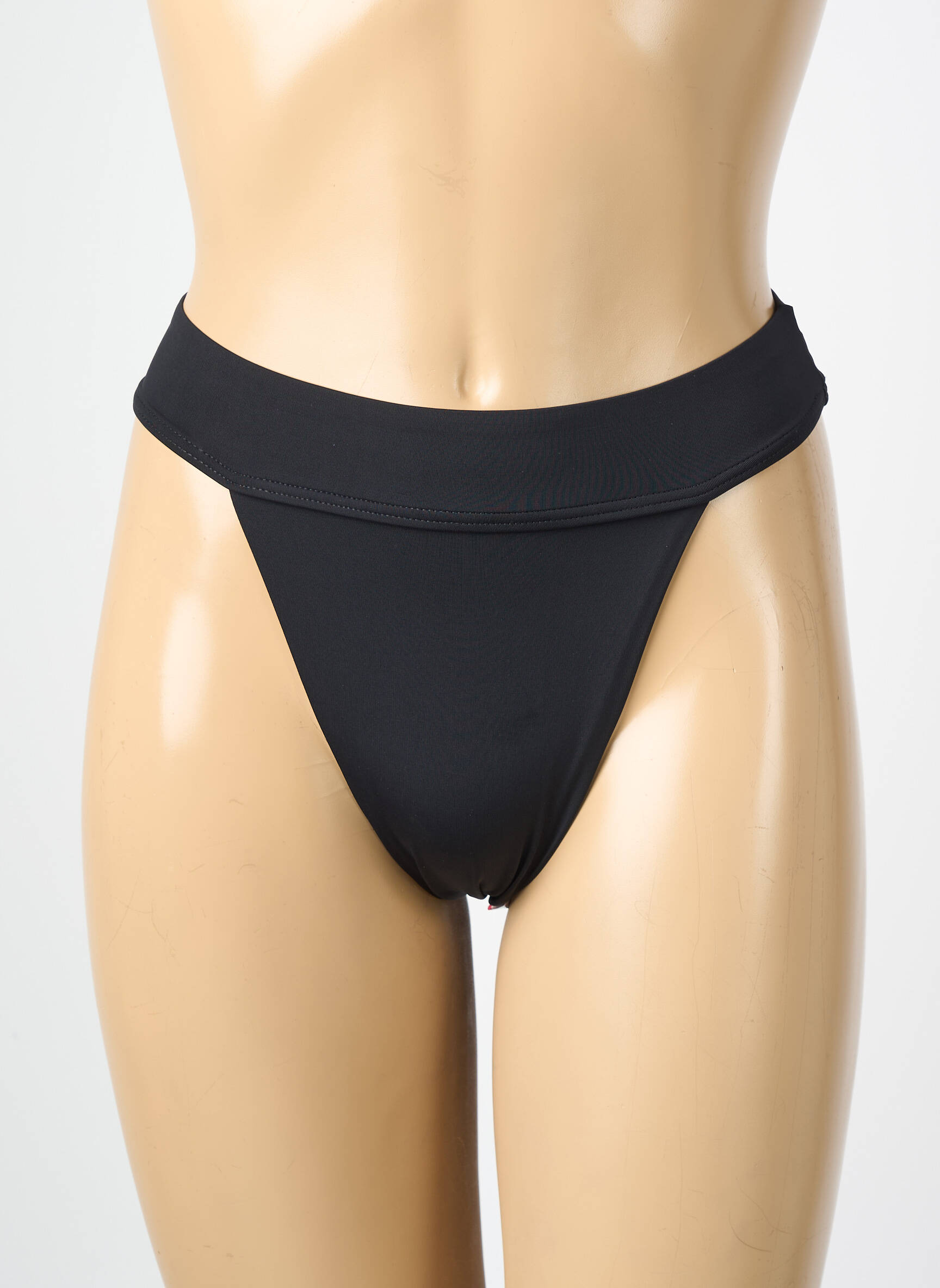 Bas de maillot de bain tissage satiné culotte noir VERO MODA femme