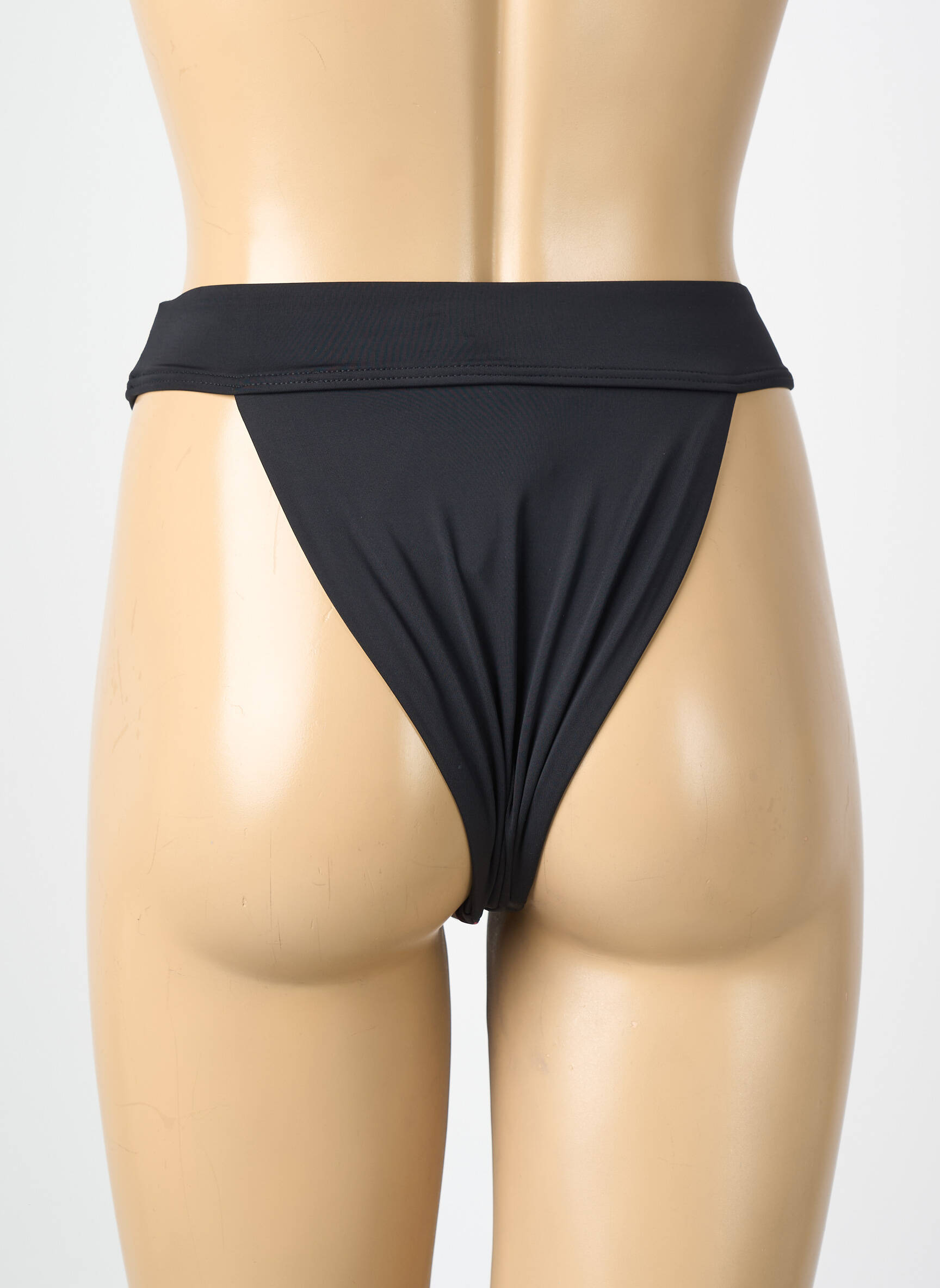 Bas de maillot de bain tissage satiné culotte noir VERO MODA femme