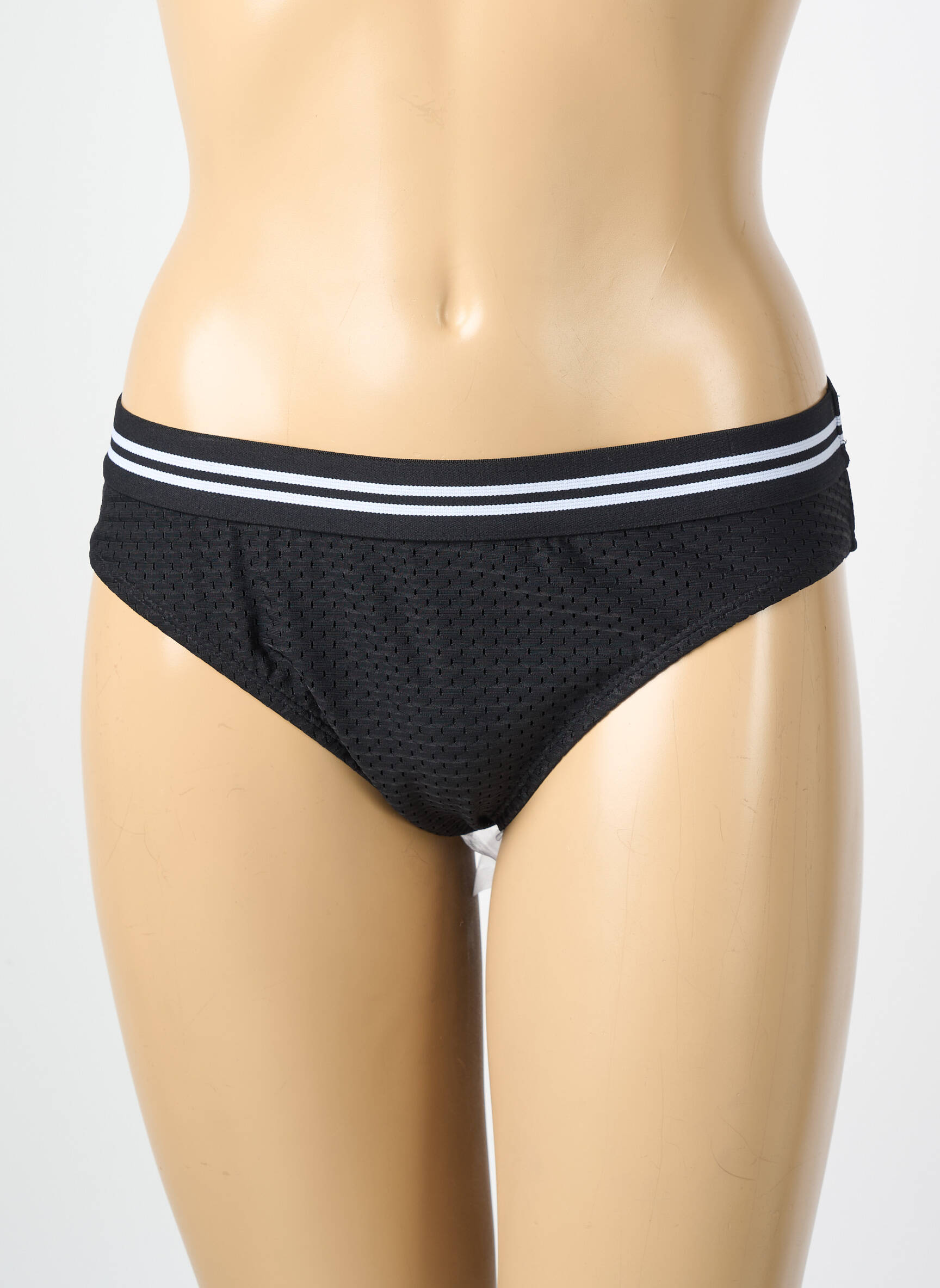 Bas de maillot de bain stretch culotte noir VERO MODA femme