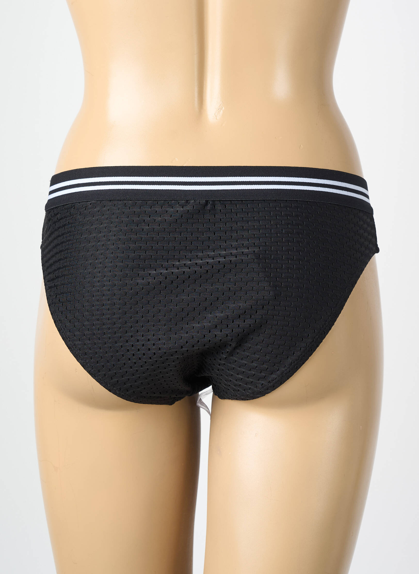 Bas de maillot de bain stretch culotte noir VERO MODA femme