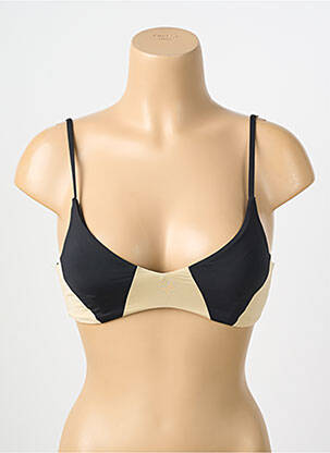 Haut de maillot de bain stretch haut soutien-gorge avec mousse de rembourrage amovible noir VERO MODA femme