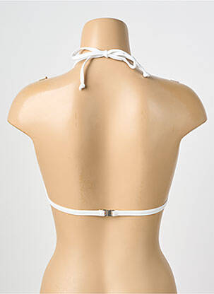 Haut de maillot de bain stretch haut soutien-gorge avec mousse de rembourrage amovible blanc VERO MODA femme