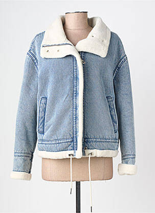 Veste casual poches bleu RINO & PELLE femme