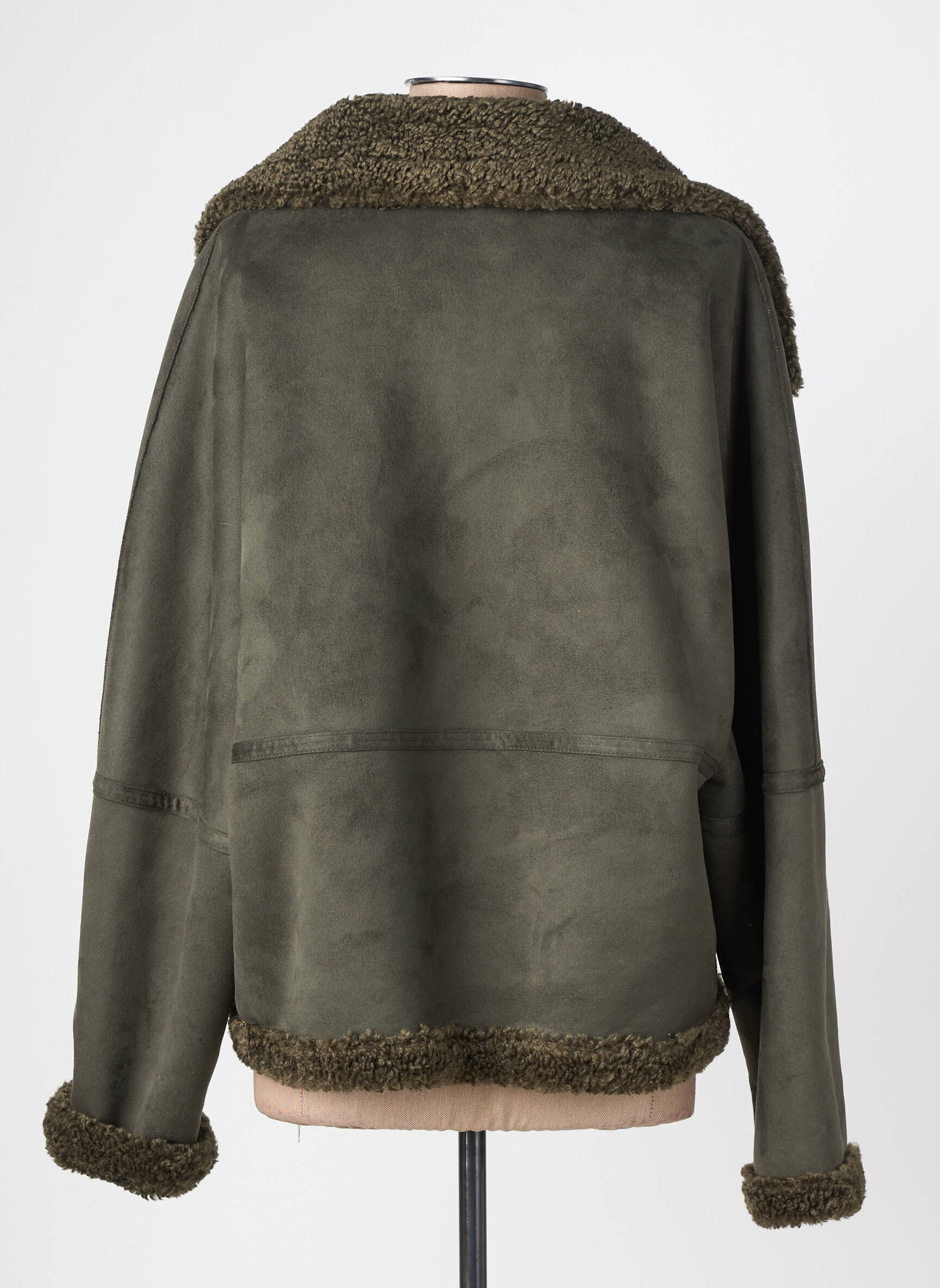 Manteau maternité manches longues vert BEAUMONT femme