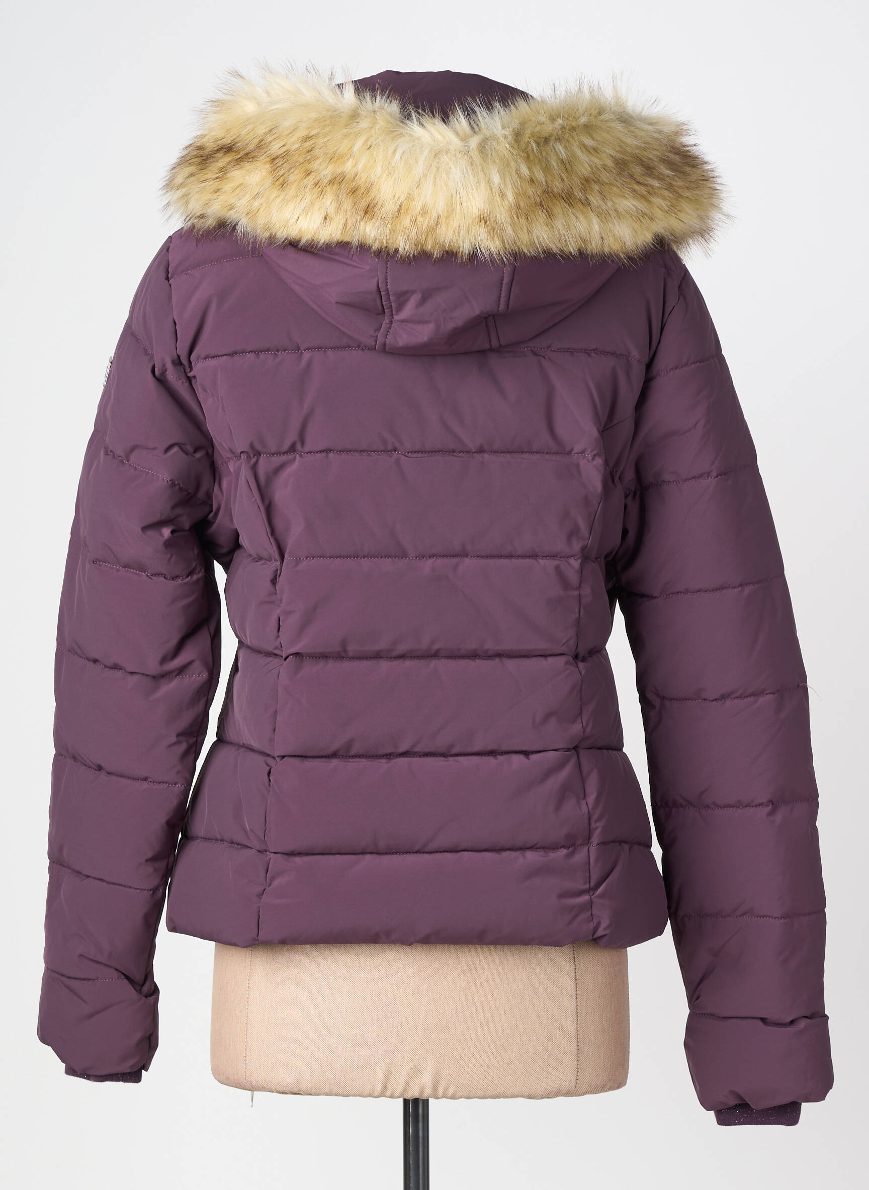 Doudoune manches longues a capuche violet KAPORAL femme
