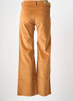 Pantalon flare stretch taille normale marron COUTURIST femme