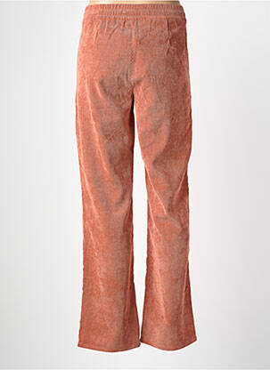 Pantalon droit taille élastique taille normale rose GARCIA femme