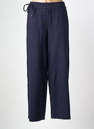 Pantalon droit stretch taille normale bleu CECIL femme