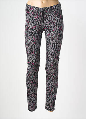 Pantalon slim skinny taille normale gris TONI femme