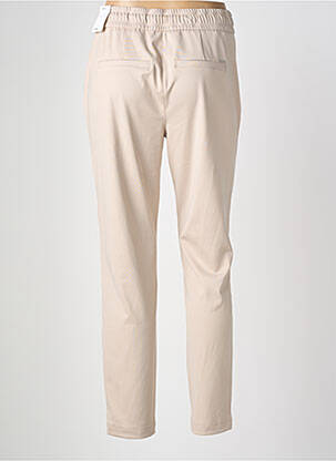 Pantalon slim taille élastique taille normale beige CECIL femme
