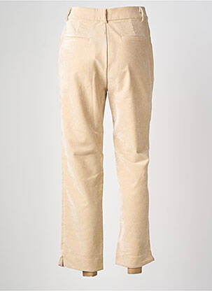 Pantalon 7/8 stretch taille normale beige SURKANA femme
