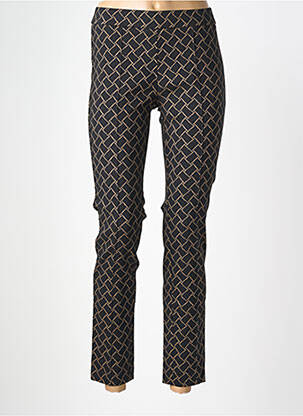 Pantalon slim taille élastique taille normale noir TONI femme