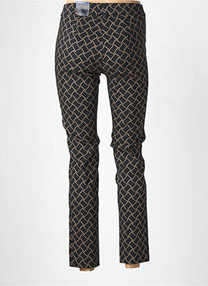 Pantalon slim taille élastique taille normale noir TONI femme