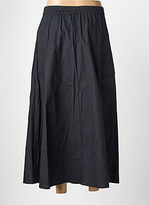 Jupe longue taille normale noir ANDAM femme