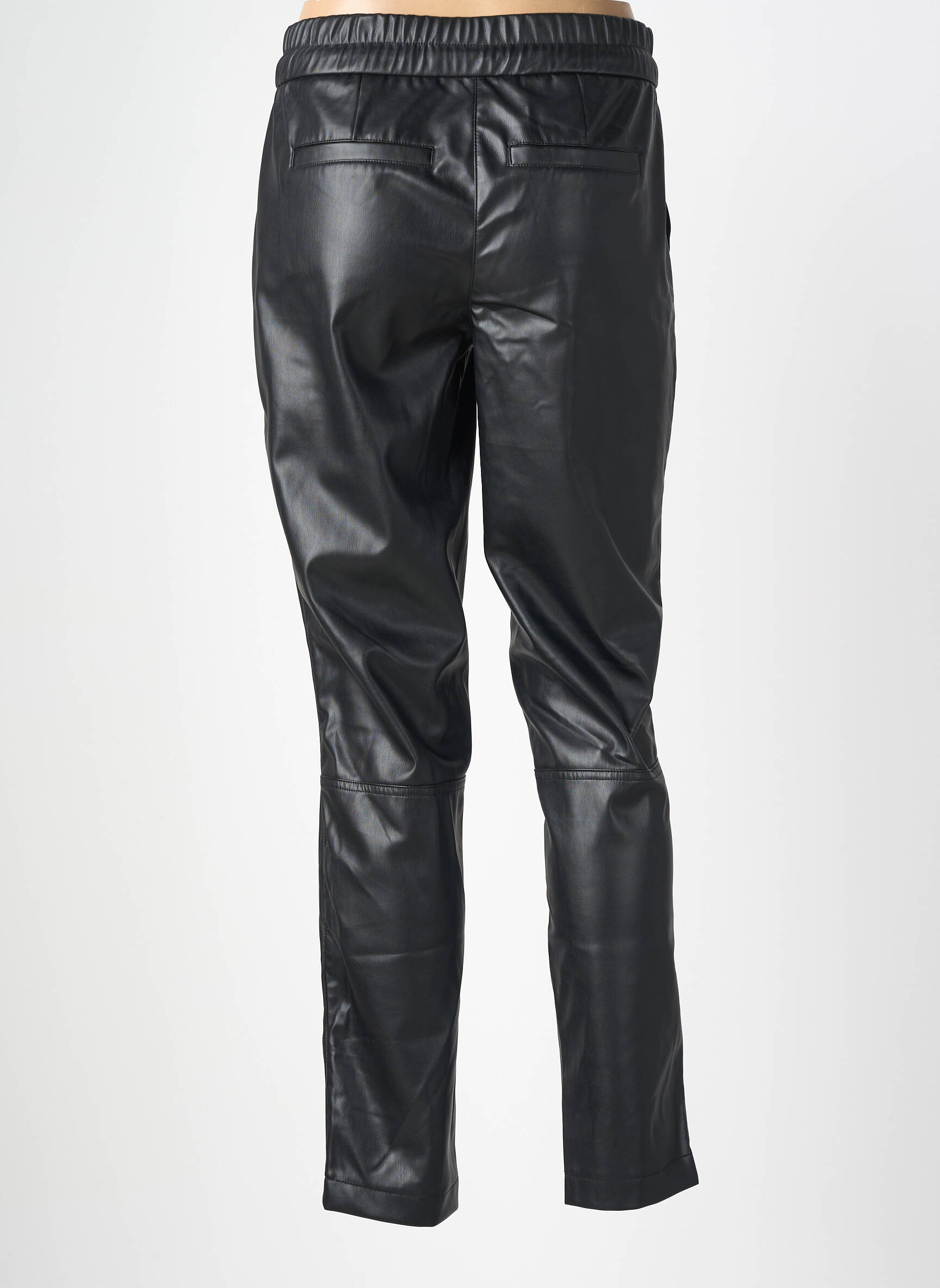 Pantalon slim taille élastique taille normale noir CECIL femme