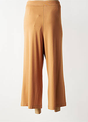 Pantacourt taille haute taille haute beige SURKANA femme