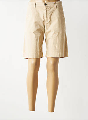 Bermuda taille à pinces taille normale beige COUTURIST femme