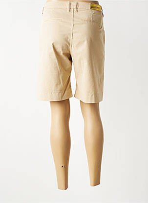 Bermuda taille à pinces taille normale beige COUTURIST femme