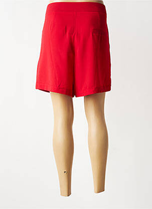Short coupe fluide taille normale rouge SMASH WEAR femme