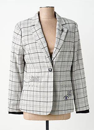 Blazer poches gris ANDAM femme